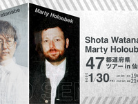 1/30ライブタイトル：- Shota Watanabe & Marty Holoubek 47都道府県ツアー in仙台
