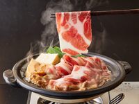 【数量限定】一人ひと鍋鹿児島黒豚すき焼き会席 全7品 