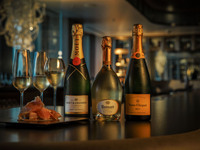 All-you-can-eat raw ham + free flow champagne