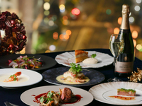 【2025Christmas★】12/24/25限定特別プランは乾杯シャンパン付き★前菜をお選びいただける豪華プリフィックスコースで聖夜を過ごす★乾杯シャンパン付き