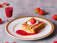 【平日:スペシャリテ付】真っ赤ないちご尽くしのアフタヌーンティー～Withナポレオンパイ～（2時間カフェフリー1/7～）