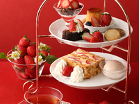 【1/15～3/16】平日14：00予約・数量限定！　季節のAfternoon Tea Set〜 〜苺〜　※要予約　【画像はイメージです】  