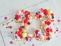 【ディナーコースB】ナンバーケーキ(２桁)