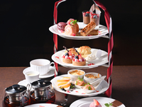 ショコラとベリーたちの共演　アフタヌーンティーセット