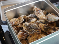 【牡蠣小屋メニュー】カンカン焼きセット