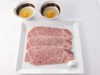 【李朝苑】安比牛サーロイン焼きすき