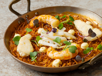 【Lunch/Menu Fideua】フィデウア(ショートパスタのパエリア）コース