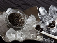 [Menu Caviar] A special seafood course using caviar from appetizer to main course