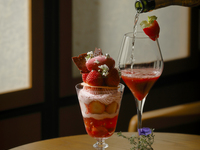 【Including Strawberry Cocktail】ROKU KYOTO KYOTO Strawberry Cacao Parfait