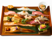 ◆時令主廚的主廚料理握壽司（含稅4,180日元）