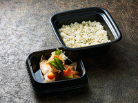 【昼】鯛煮つけと鯛御飯弁当