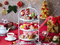 〈直前割10%OFF・12/20・21・24・25〉＊乾杯酒付き＊クリスマスフェスティブアフタヌーンティー（2時間カフェフリー）