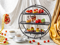 【スタンダード】いちごとチョコレートのアフタヌーンティー