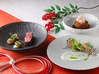 [Online reservations only] New Year's holiday Lunch Course + one drink