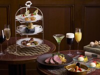 【WEB限定★12月限定】乾杯シャンパン付　トワイライトアフタヌーンティー　2時間飲み放題付