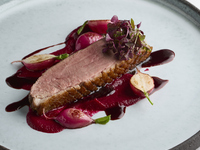 【Ciel】～シエル～ オマール海老＋メインは鴨 ※飛騨牛に変更も可能　7品＋食後のお飲み物