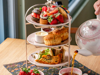  [2026/1/14~3/10まで]KIKI’sアフタヌーンティーセット「いちご泥棒」（午前の部）