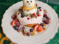 【12/1～12/30  期間限定】ホリデーパンケーキ　～スノーマンカッサータ～