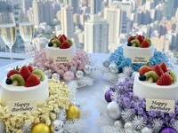 フラワーカラーが選べるオリジナルケーキ付♪アニバーサリーランチコース☆