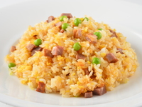 various ingredients fried rice