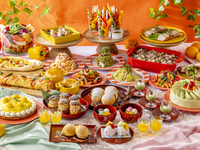 【4～6月】　「ジャパニーズイタリアンビュッフェ＆和スイーツビュッフェ」平日 ディナービュッフェ 大人通常料金より20％OFF⇒3,600円