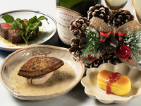 【Xmas2025】乾杯シャンパン付！男爵芋のポタージュ、A5和牛うちもものステーキや焼鳥4種等14品