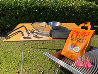 [Adult] Charcoal BBQ grill rental set (from 2 people)
