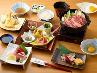 [Wakamiya] Kanagawa Prefecture Yamayuri Beef Sukiyaki Course