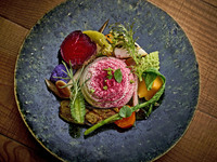 【コミュニティーテーブル】ボトルシャンパン1本付きディナー P72～全５品コース～