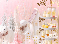 【2部限定！】12/18～25平日【カフェフリー】ホワイトベアのクリスマスアフタヌーンティー