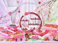 早割り スイーツブッフェ 「いちごとさくら」