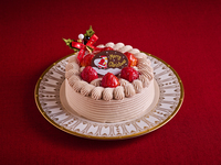 【クリスマスケーキ】苺のショコラケーキ5号