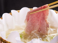 Reservations for Black Pork Shabu-Shabu Course