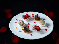 【ディナー】バレンタインディナー+グラス ロゼシャンパン付