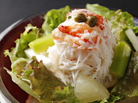 Crabmeat salad (Tartar dressing)