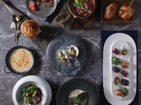 ＊From January 8th onwards, Saturdays, Sundays and public holidays＊【Standard/Date Course】13 dishes/Enjoy an extraordinary time with the "Image Hors d'oeuvres" and two main courses, featuring a sea of clouds enveloping the table.