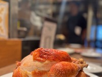 【お料理のみ】天城軍鶏丸鶏のロースト　パエリア詰め