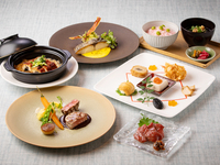 1/21～3/17【平日限定】ダブルメインのプリフィクスランチコースにワンドリンクが付いて¥4,900！　