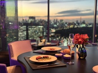 【2/14限定】 バレンタイン特別6品ディナーコース シャンパンまたはバレンタインカクテル1杯付き （1組2名様）