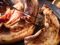 お得‼月～木曜日限定◎【サムギョプサルプラン】飲み放題付き4900円→3900円