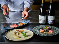 【Teppanyaki】　Teppanyaki Dinner with Kuheiji Pairing