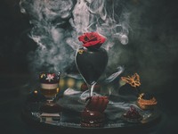 🌹Constellation. “Black Swan” Afternoon Tea　― 光から闇へ、 羽音のように移ろう12の瞬間 ―シグネチャー付き