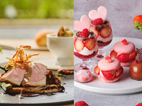 1月おすすめ個室deランチ【★お年玉★3時間カフェフリー（平日）】真っ赤な苺づくしのアフタヌーンティースイーツ付き＊冬の食材を楽しむランチコース