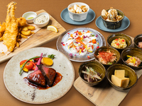 【食事のみ】「麦富コース」大皿全4品10種 4,000円