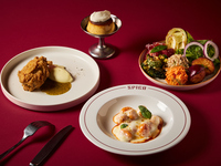 【2025 SPICA X'mas LUNCH COURSE】サラダブッフェにパスタとメインがついたクリスマス限定コース(直前割)