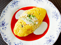 【12/28～1/3限定ランチ】ハーフブッフェ付★＼タカミツ卵のまぜまぜオムライス／