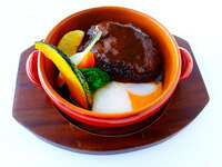 【12/28～1/3限定ディナー】＼広島牛100％手ごね煮込みハンバーグ／