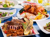 【ランチブッフェ with アサヒスーパードライ フリーフロー＆5種のワイン】 当ホテルの料理人たちが贈る Buffet de saison 2026 ～季節×旬～ ◎第一弾◎