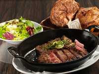 ＊【乾杯酒付き】Prime Steak Lunch Course (T-bone550g)