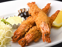 【有頭大海老フライ】サラダ・デザート・スープ・コーヒービュッフェ付き